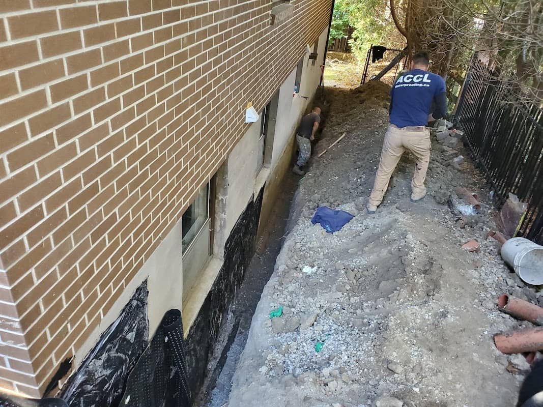 Photograph published by ACCL Basement Wateproofing on its own business listing