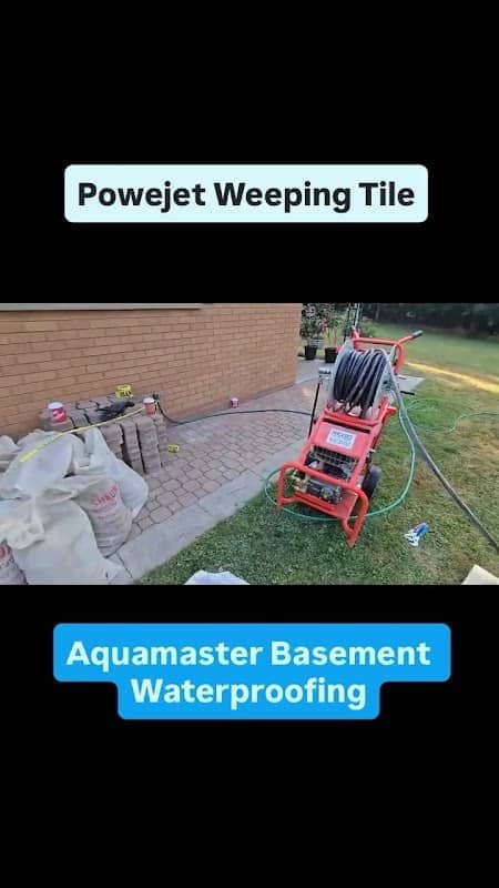Aquamaster Basement Waterproofing Oakville photo 3