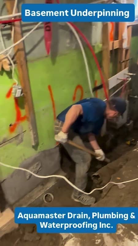 Aquamaster Basement Waterproofing Oakville photo 4