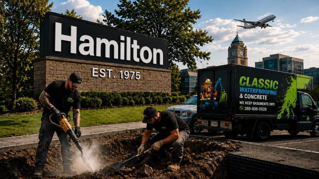 Classic Waterproofing Mississauga