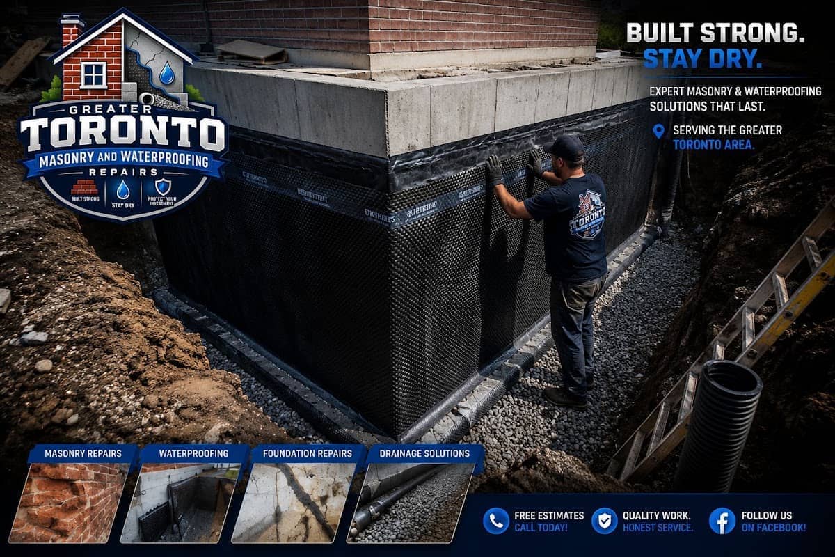 Greater Toronto Masonry And Waterproofing Repairs